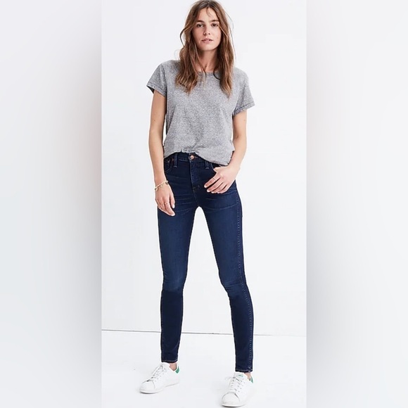 New MADEWELL Women’s 26 Hayes Wash 10" High Rise Skinny Jeans F4684 - Picture 3 of 8